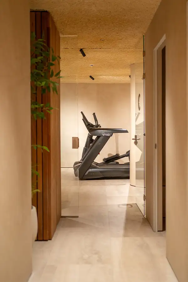 entrée salle de sport hotel caprici