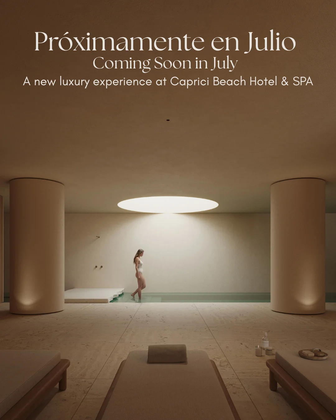 spa y wellness caprici beach hotel spa proximamente