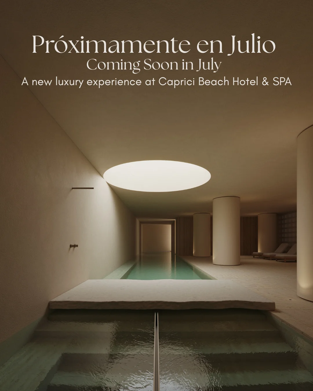 spa y wellness caprici beach hotel spa proximamente